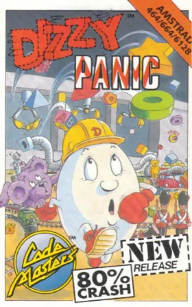 Panic Dizzy (UK) (1991) box cover front
